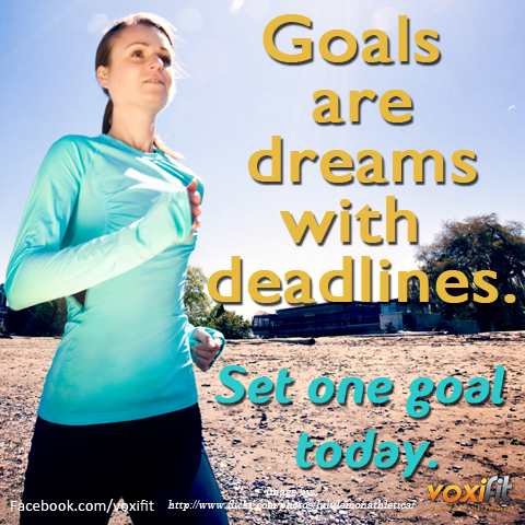 Fitness Motivation - Set One Goal Tofay