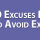 Top 50 Excuses People Make To Avoid Exercising